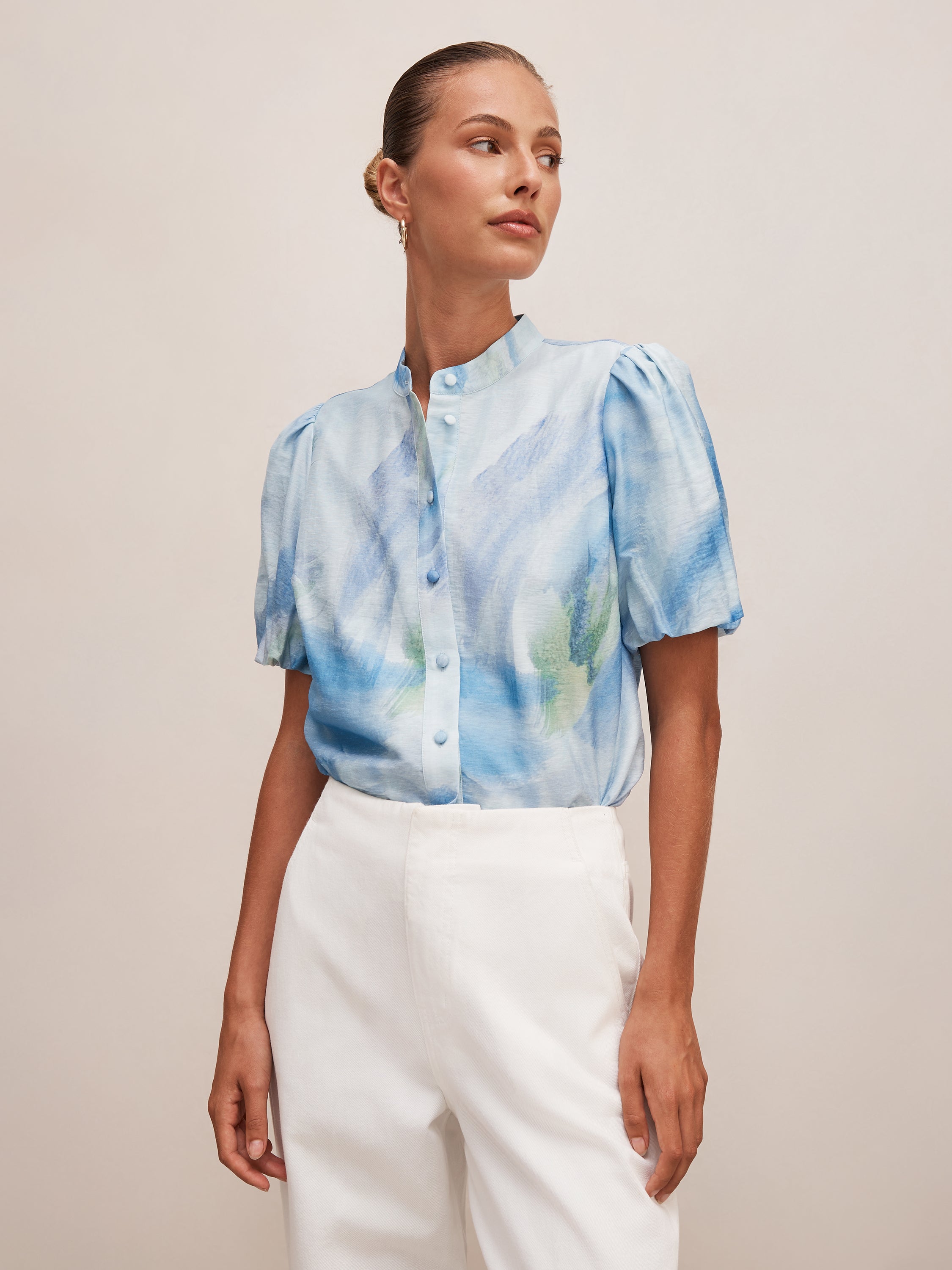 Jolene Printed Blouse
