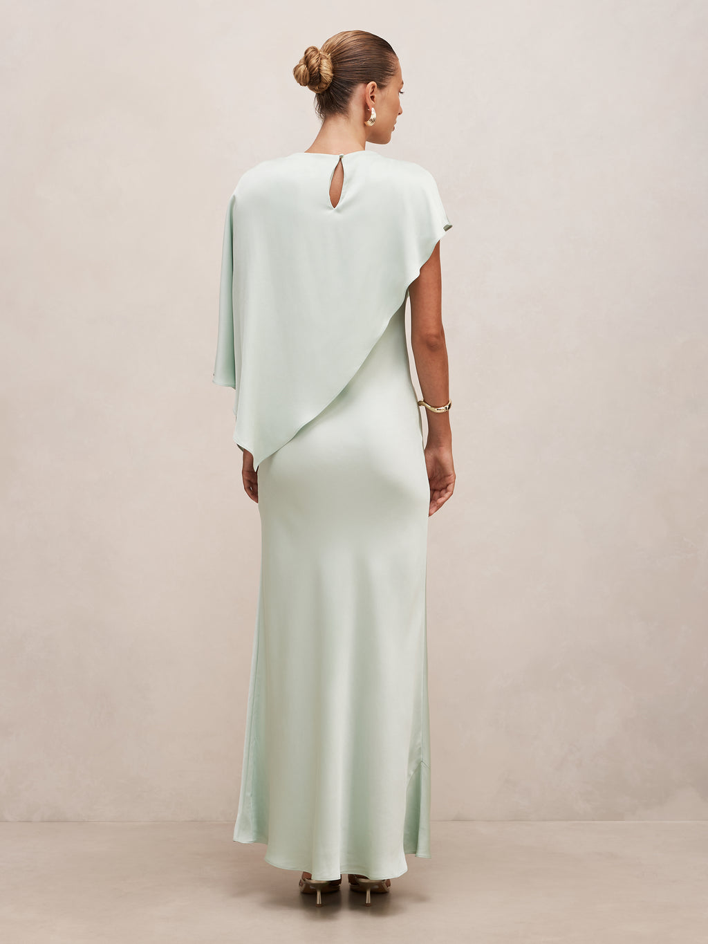 Zinnia Cape Maxi Dress