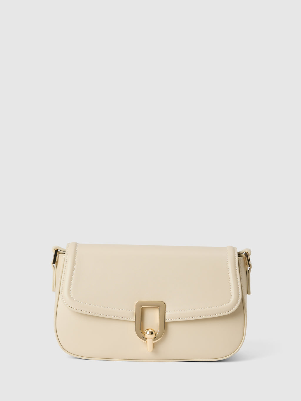 Carly Curve Lock Shoulder Bag
