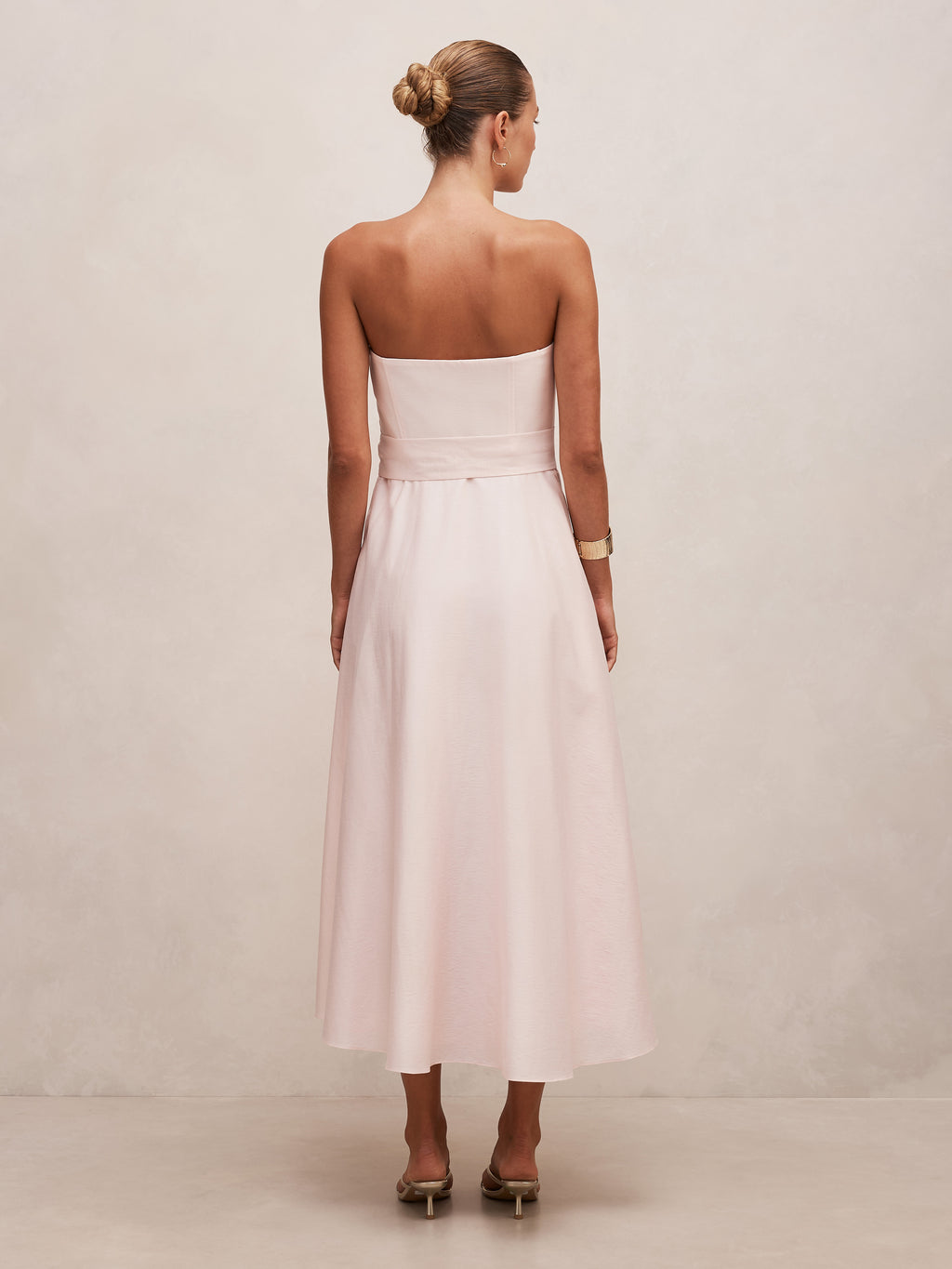 Daniella Strapless Midi Dress