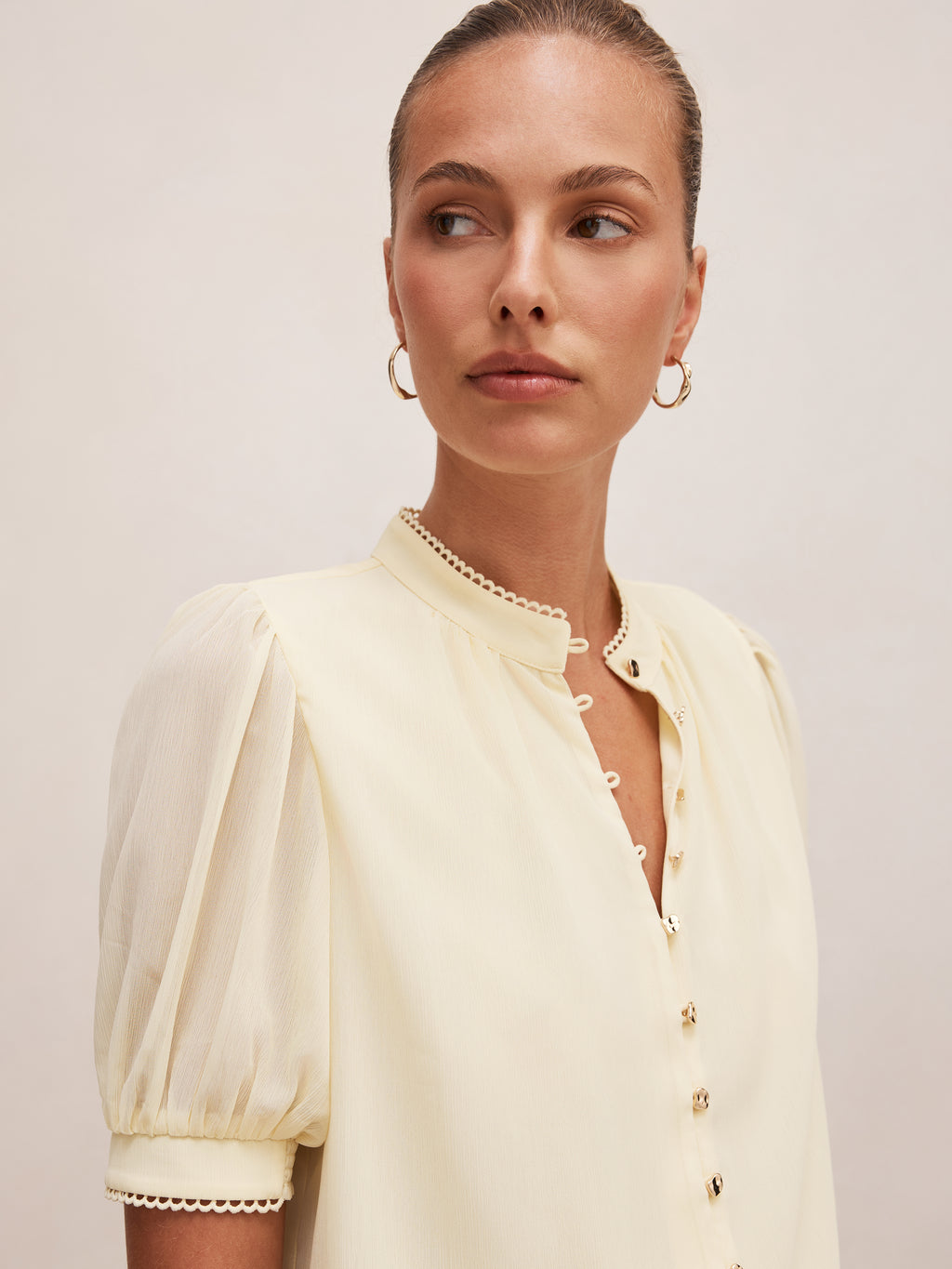 Leighton Short Sleeve Blouse