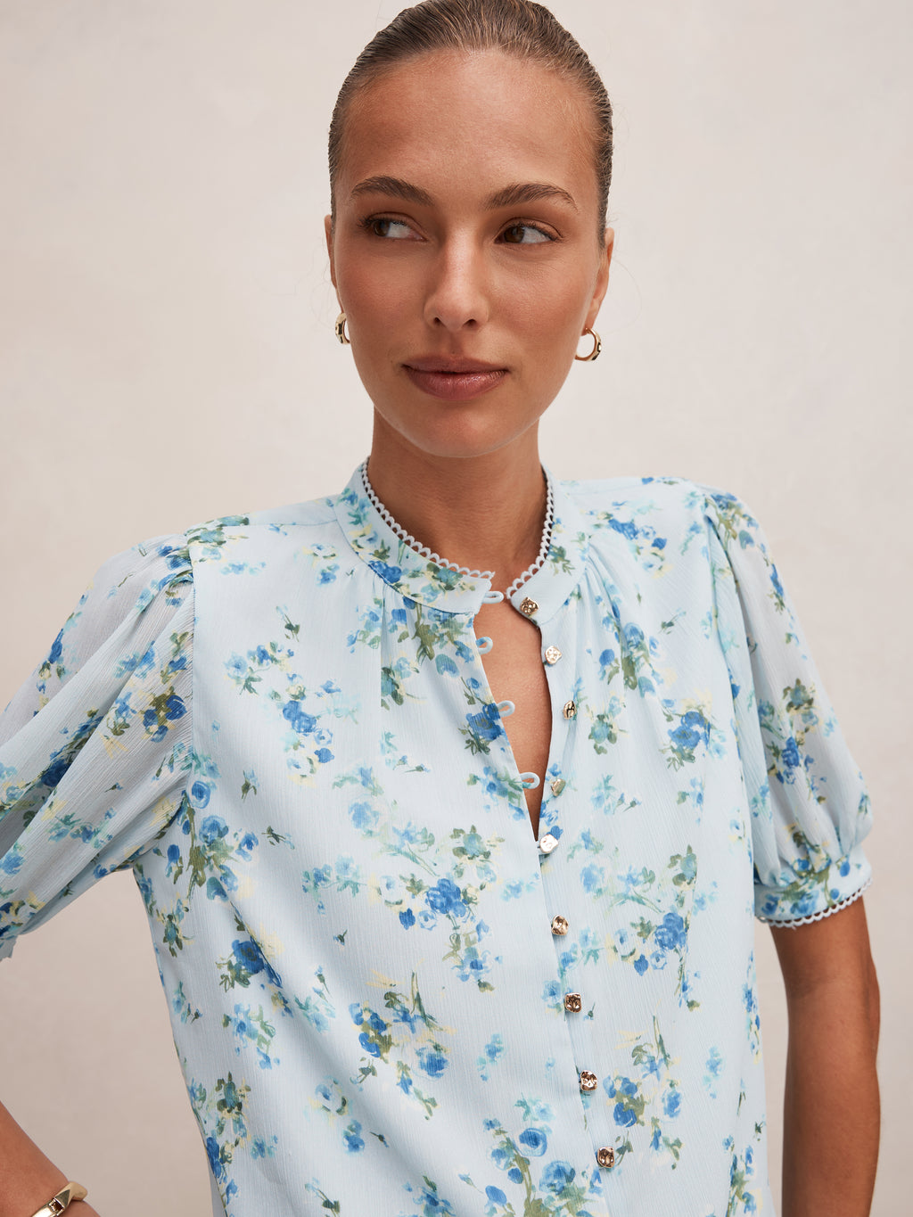 Leighton Short Sleeve Blouse