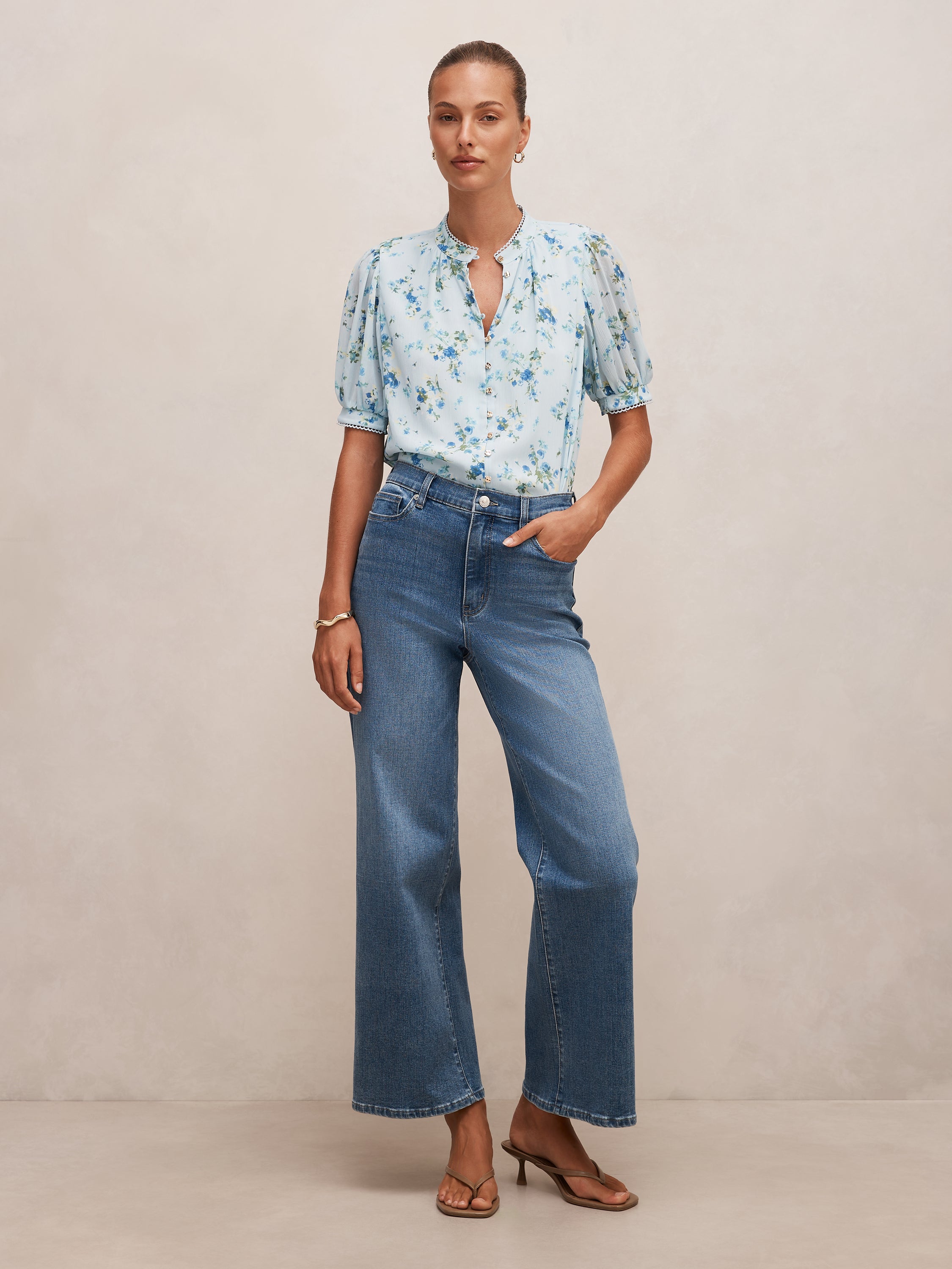 Leighton Short Sleeve Blouse