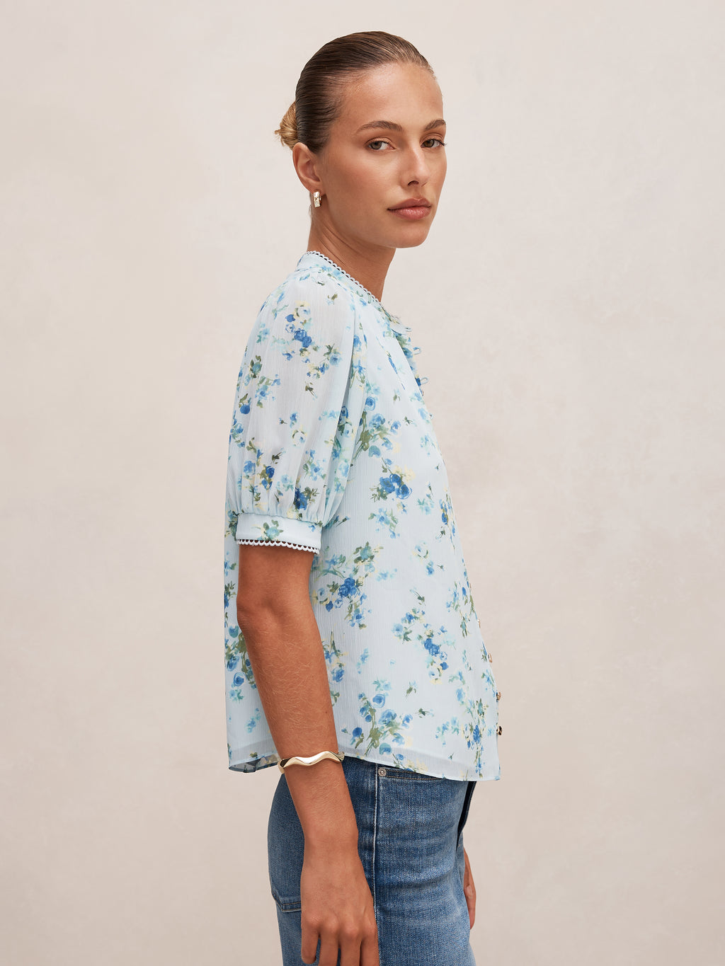 Leighton Short Sleeve Blouse