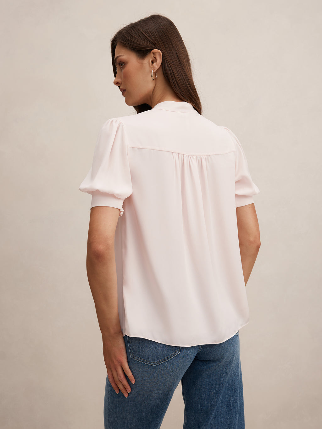 Tove Short Sleeve Lace Blouse