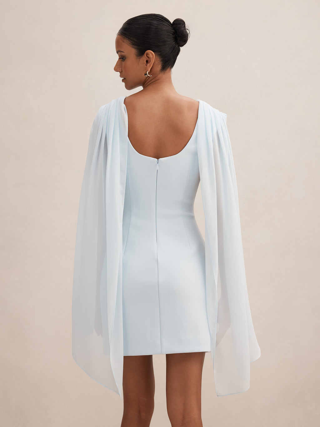 Bowie Petite With Shawl Mini Dress