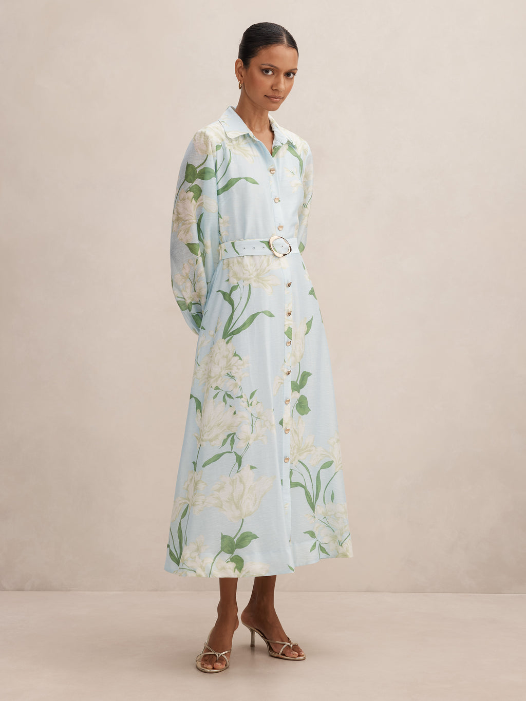 Freya Petite Printed Shirt Dress