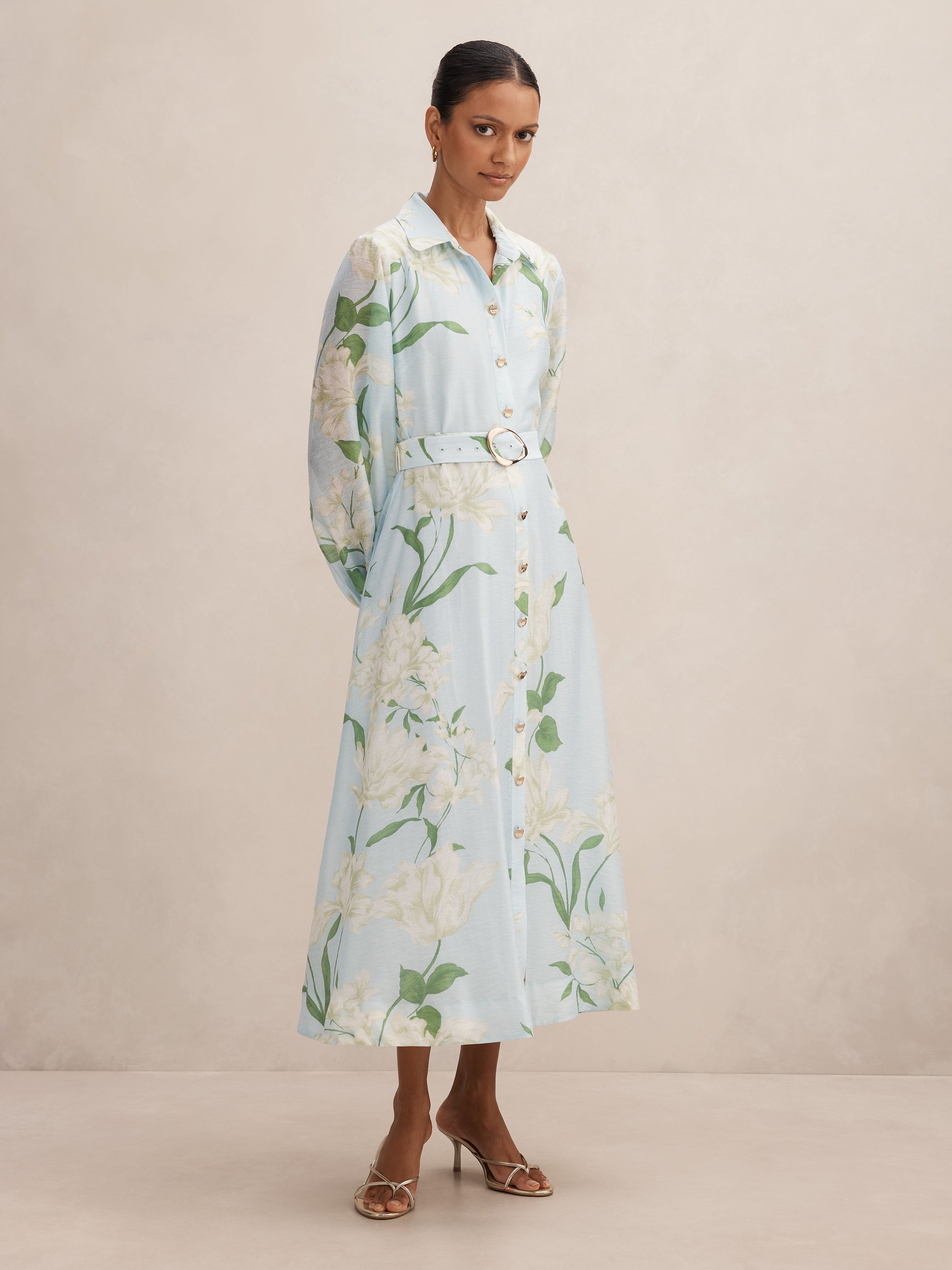Freya Petite Printed Shirt Dress