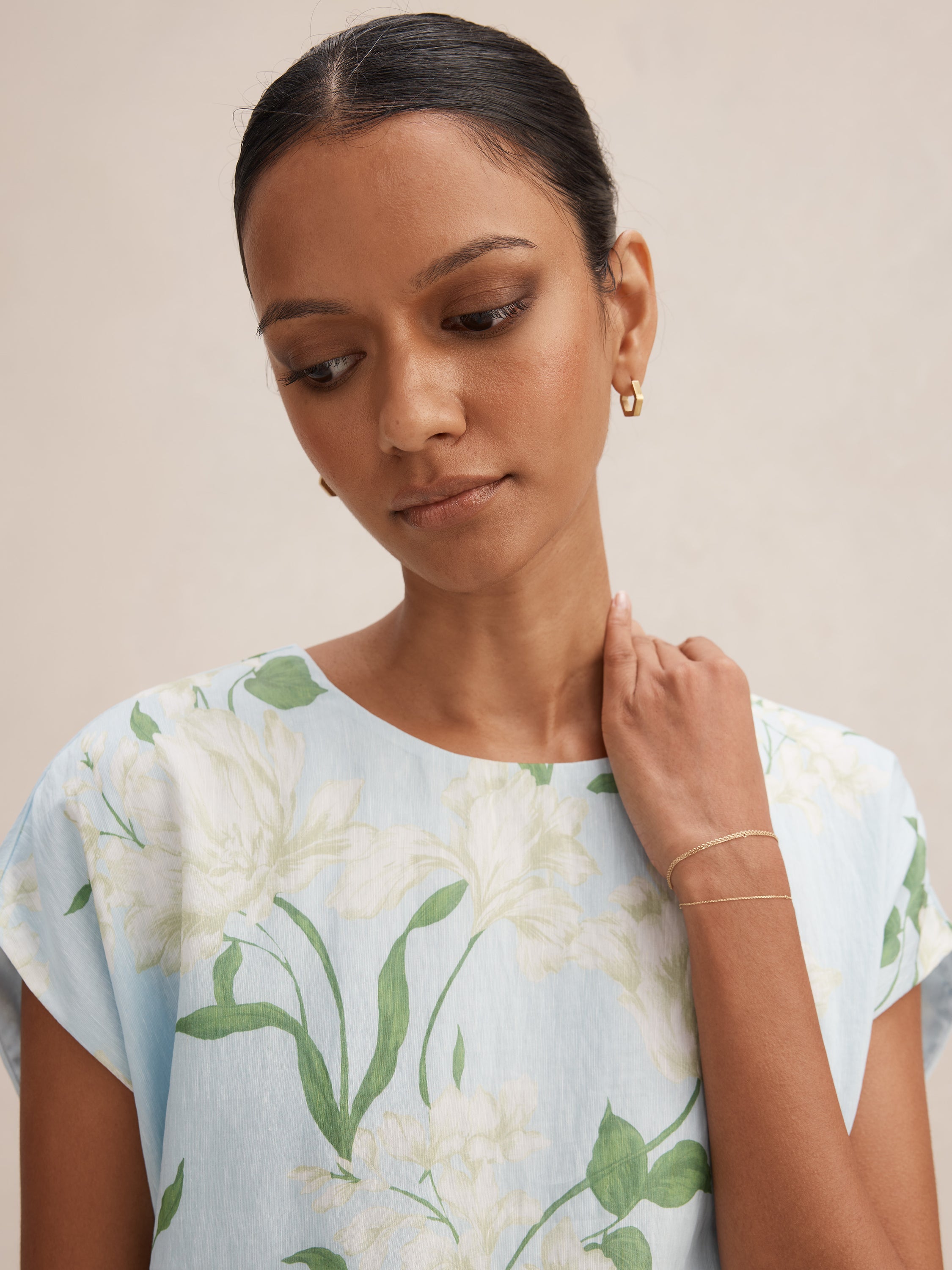Cairo Petite Bubble Hem Top
