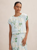 Cairo Petite Bubble Hem Top