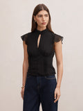 Eden Keyhole Blouse
