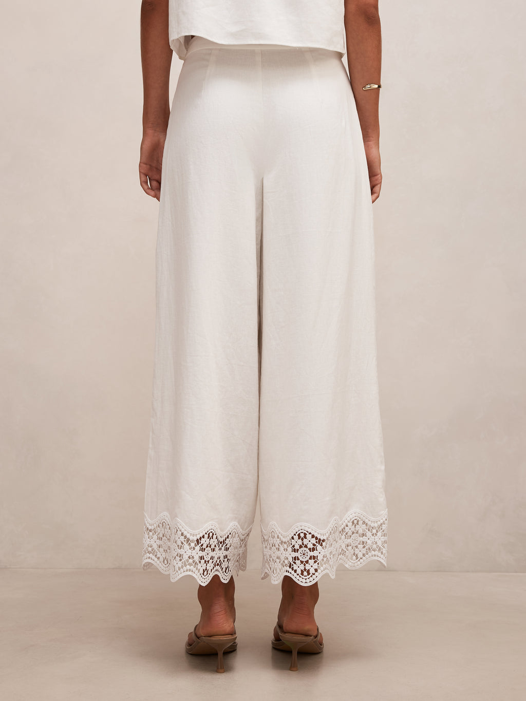 Skye Lace Trim Detail Pant