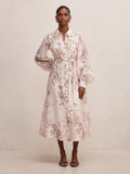 Hazel Petite Shirt Midi Dress