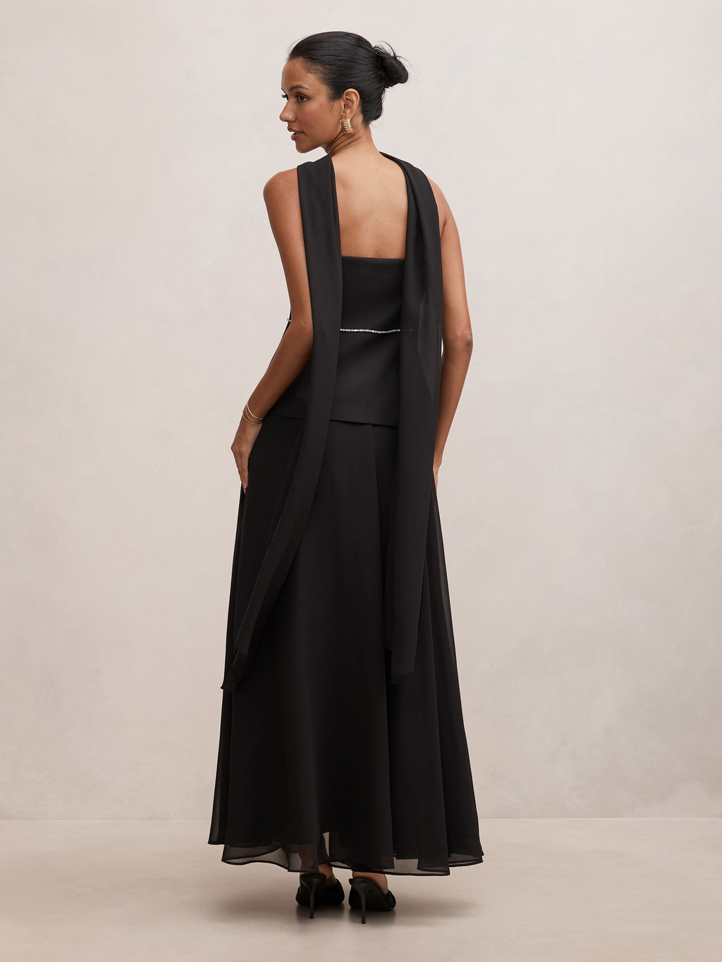 Laney Petite Corset Maxi Dress