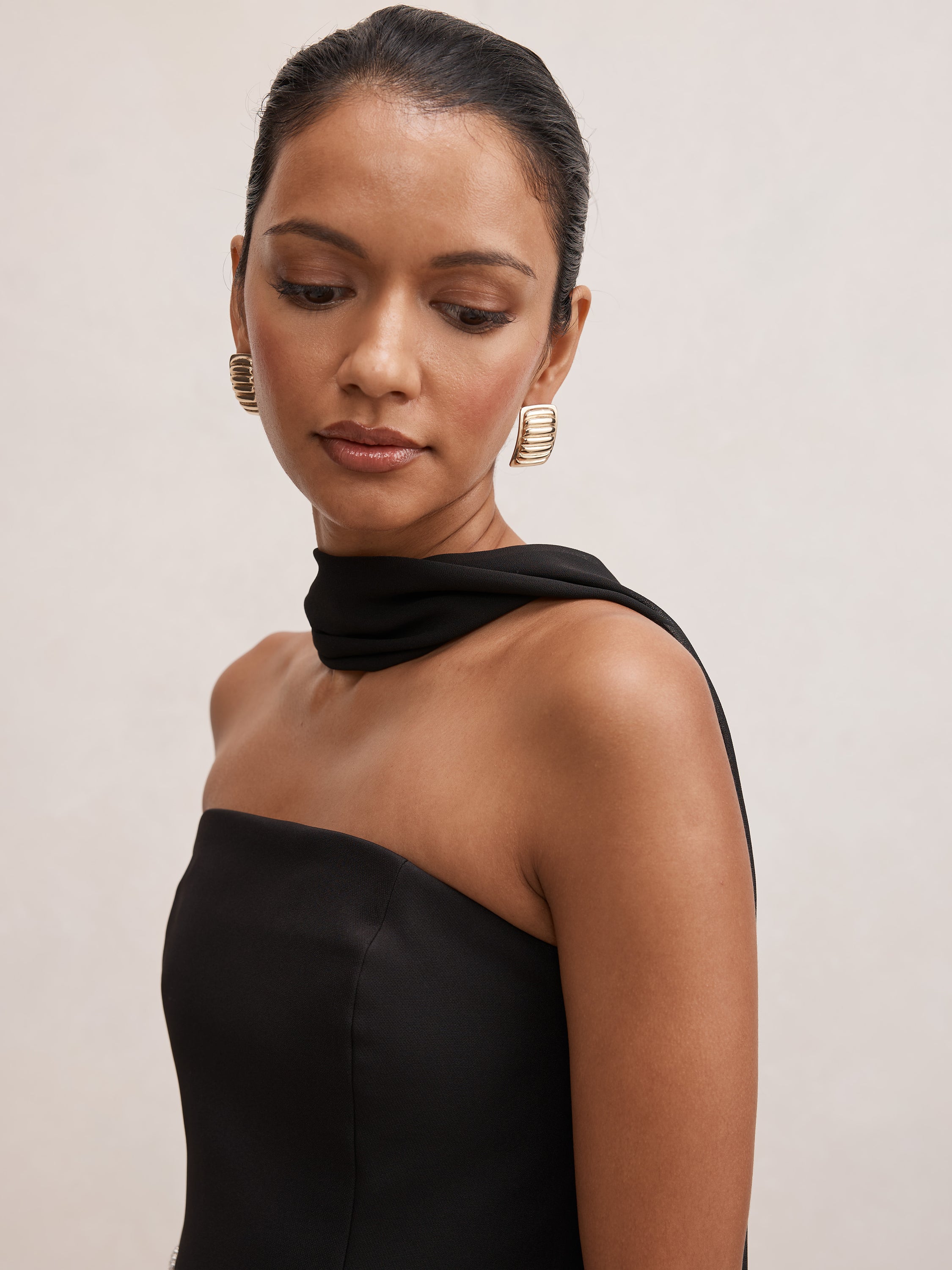 Laney Petite Corset Maxi Dress