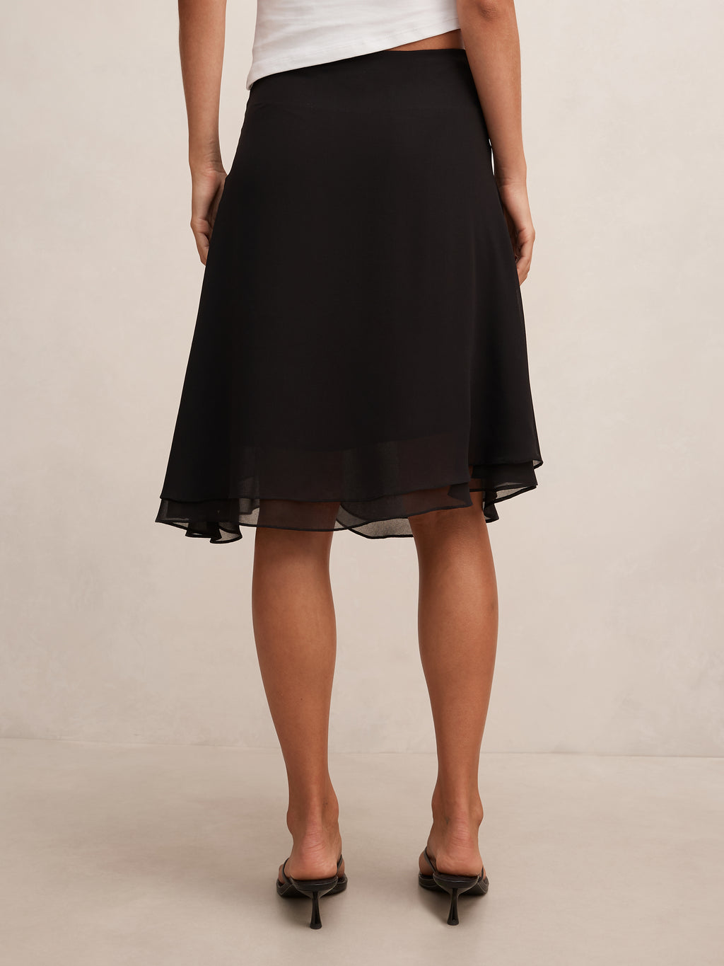 Rae Tie Midi Skirt
