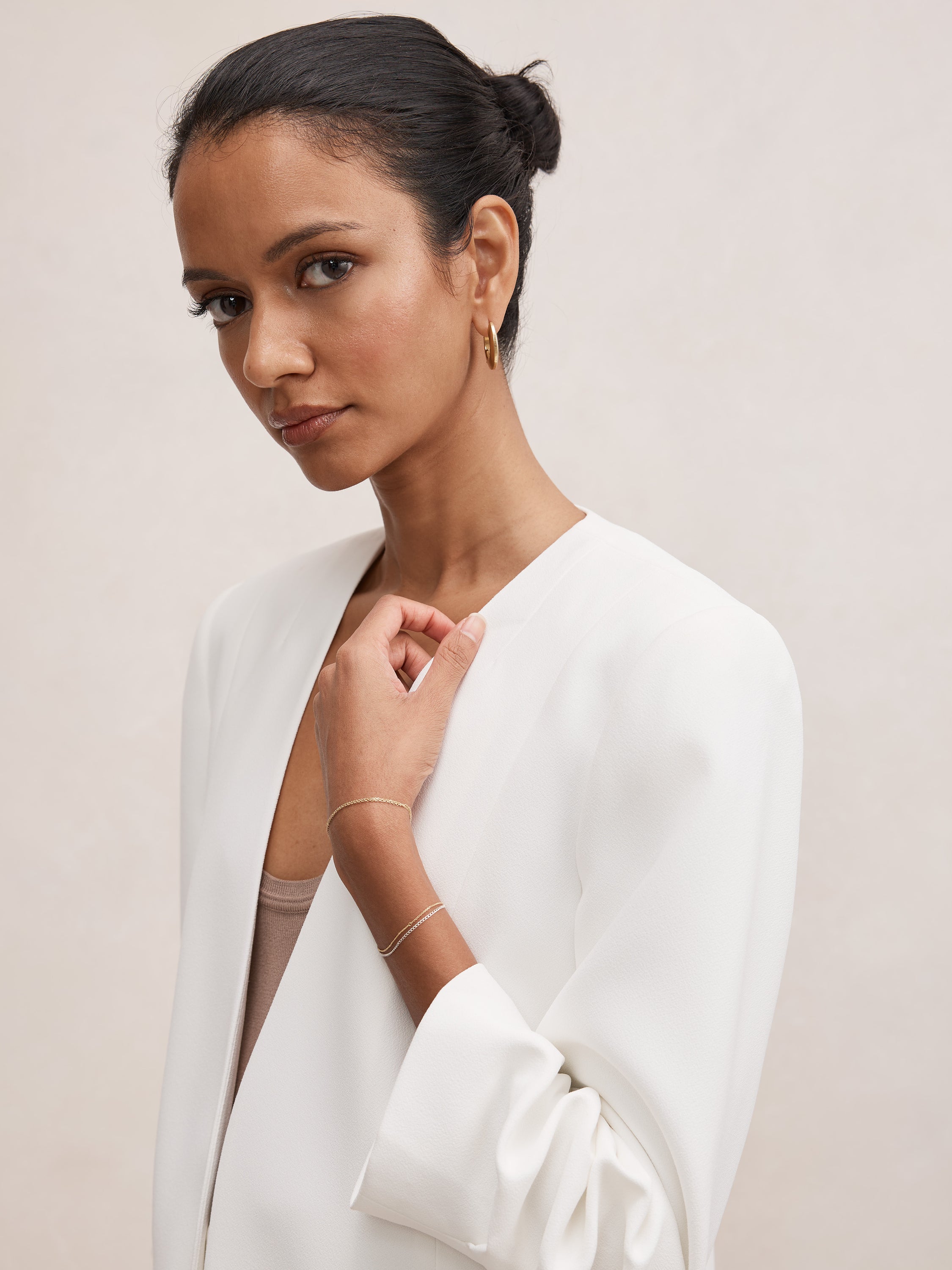 Keely Petite Ruched Jacket