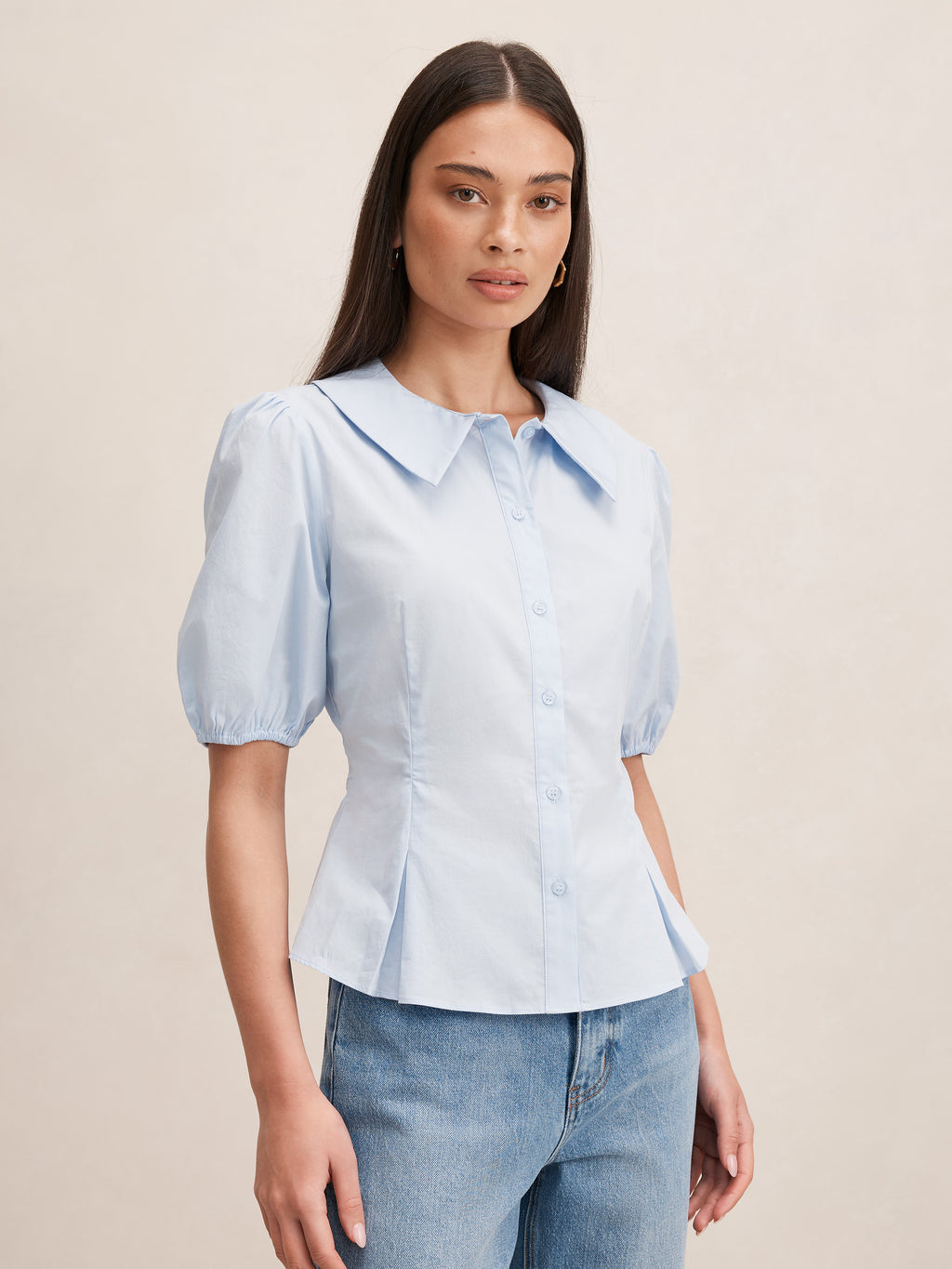 Gracie Bubble Sleeve Shirt