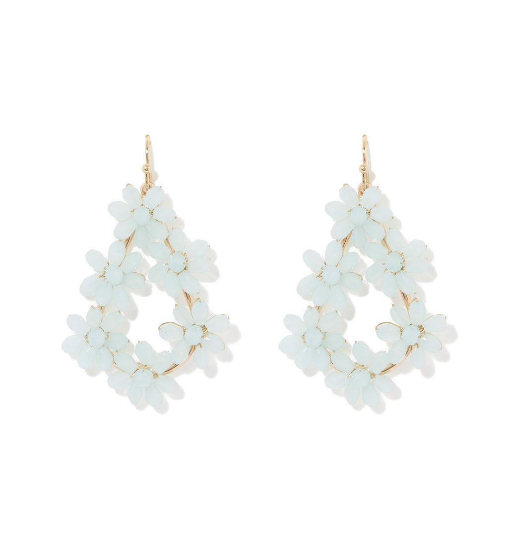 Yvonne Facet Flower Earring