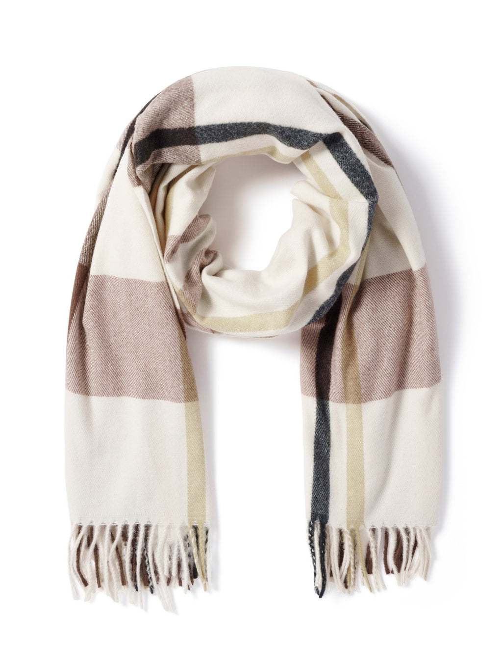 Ada Check Scarf
