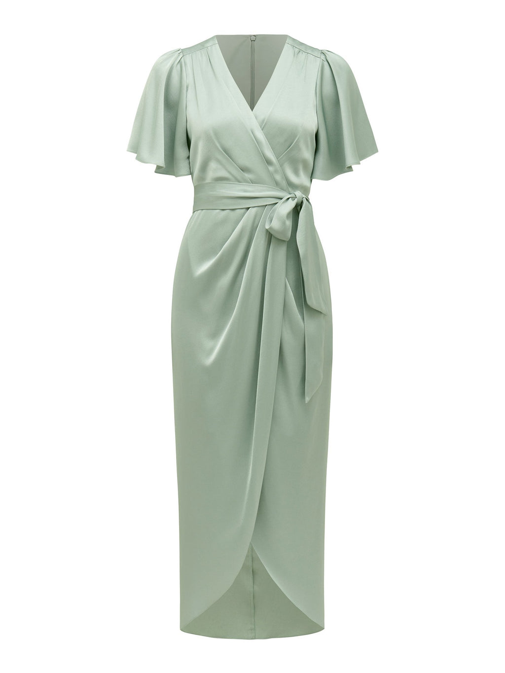Carolina Satin Midi Dress