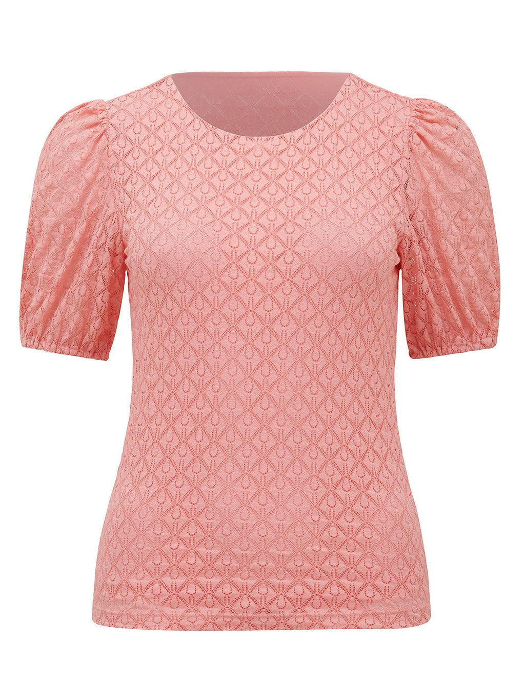 Shiloh Lace Crew Neck Top