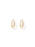 Dionne Hinge Gold Plated 15mm Hoop Earring