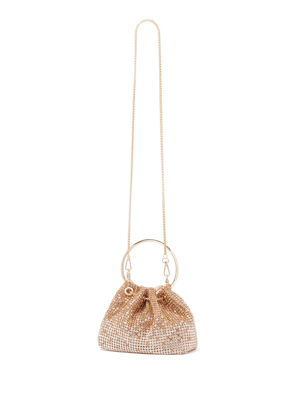  Skylah Sparkle Metal Handle Bag