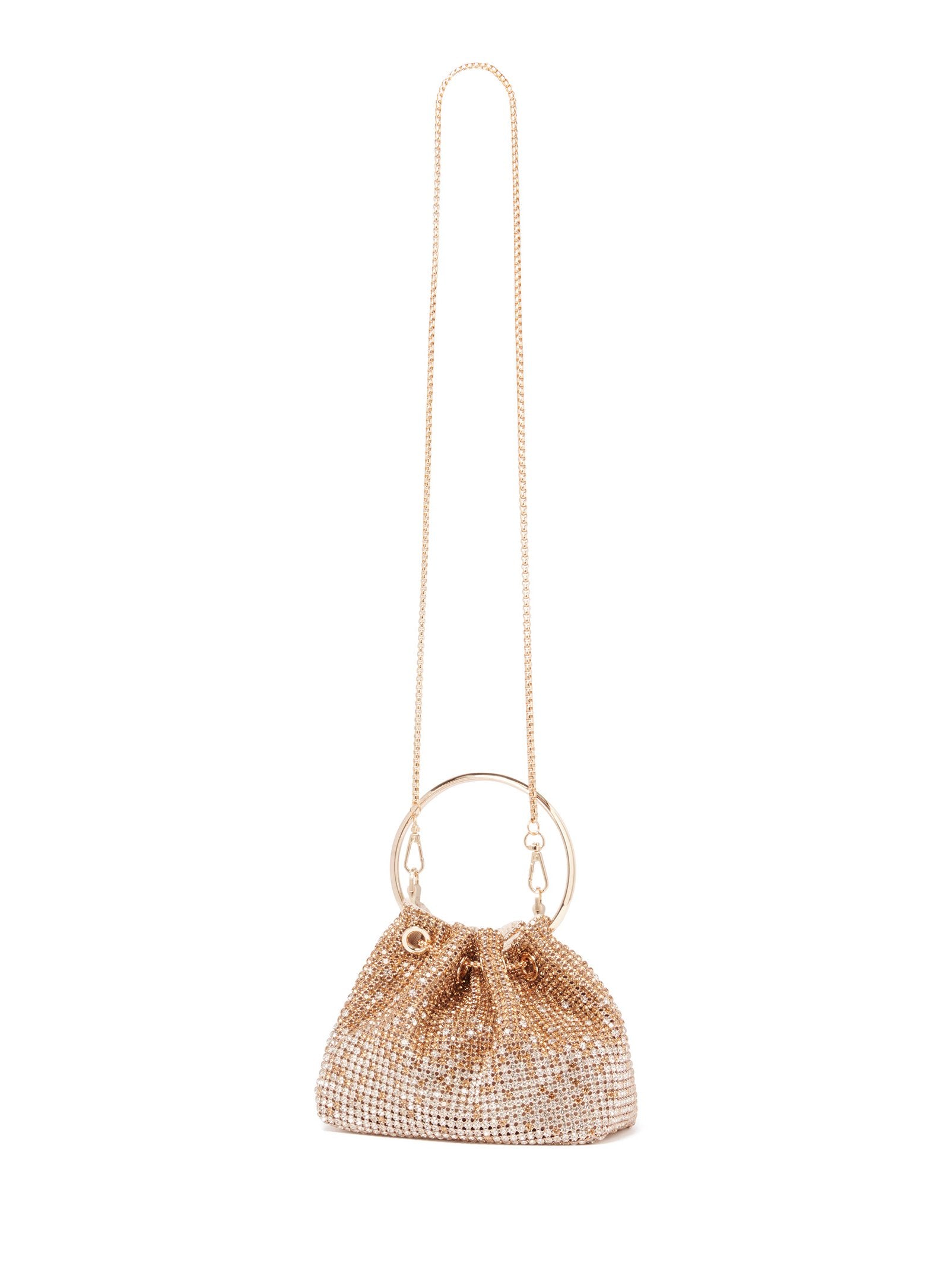 Skylah Sparkle Metal Handle Bag
