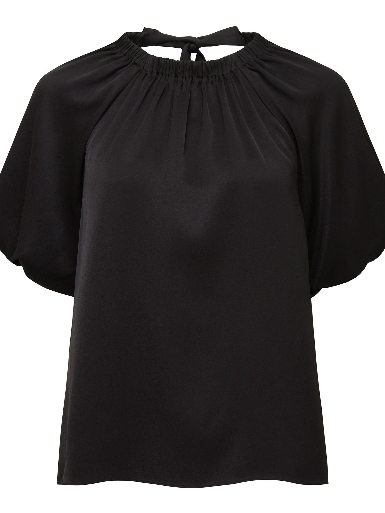  Blake Bubble Sleeve Satin Tee