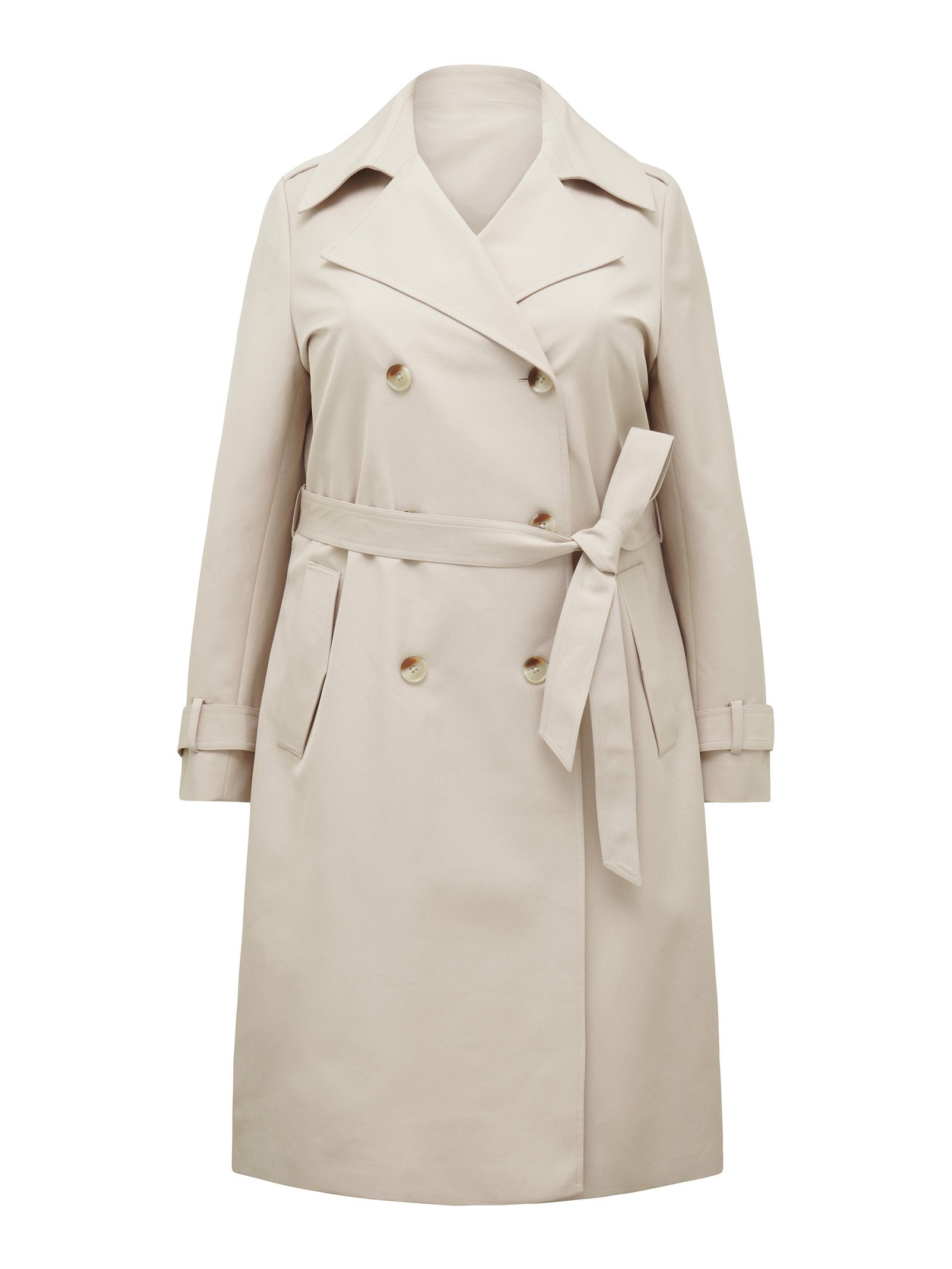  Maggie Curve Fashion Trench Coat