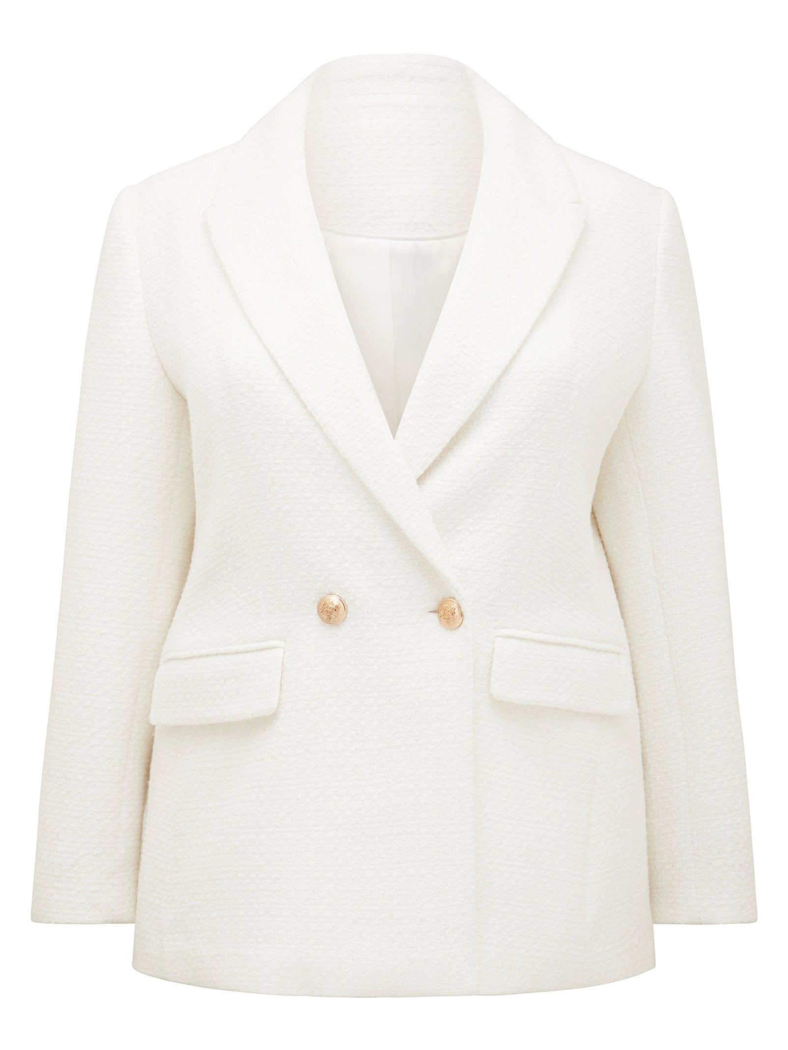  Simonna Curve Boucle Blazer
