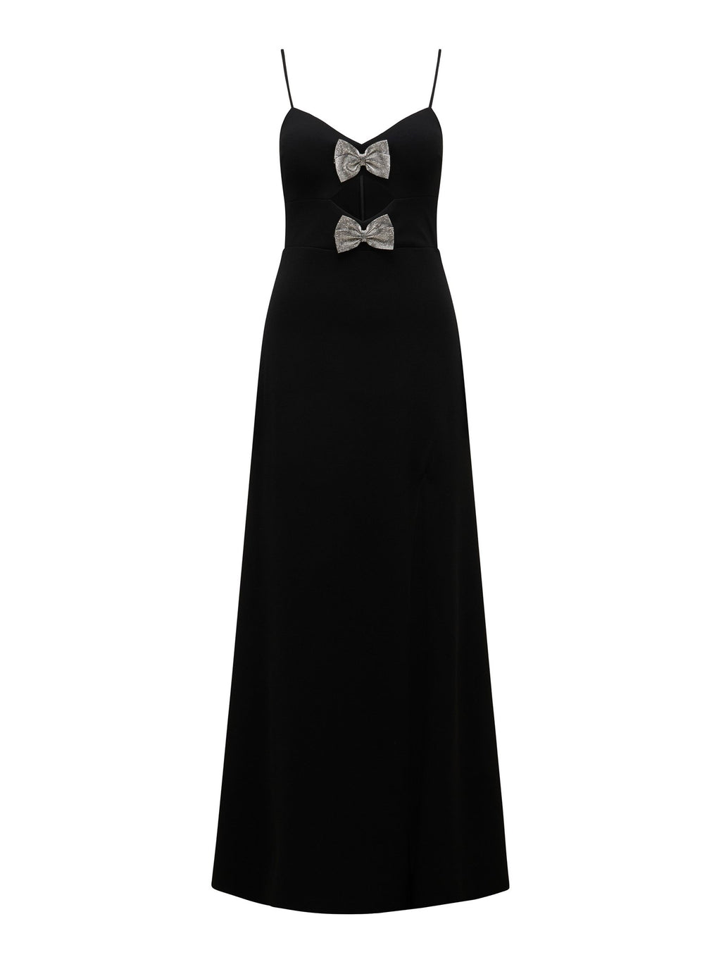  Brynn Strappy Bow Maxi Dress