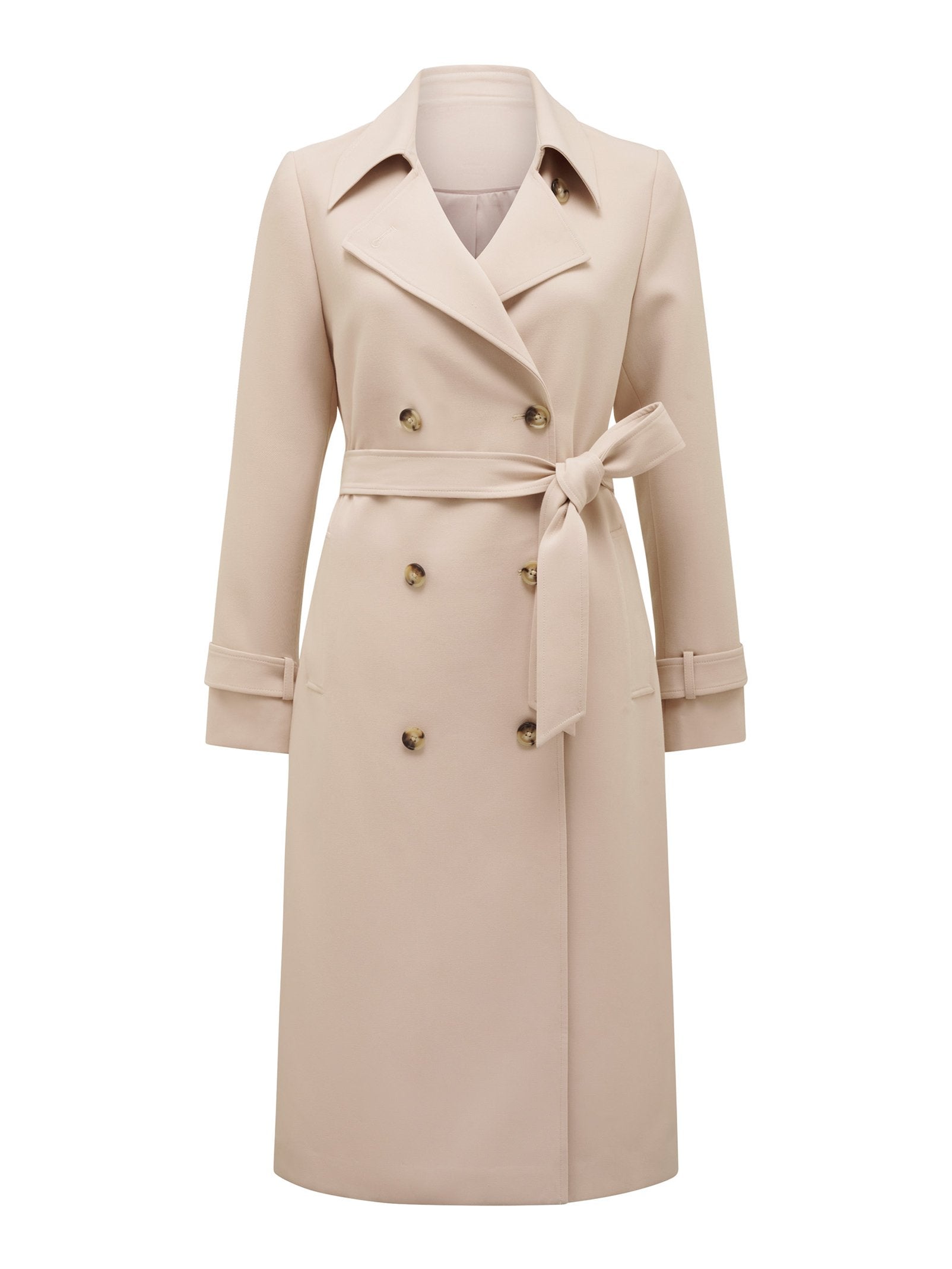  Leanne Crepe Trench Coat