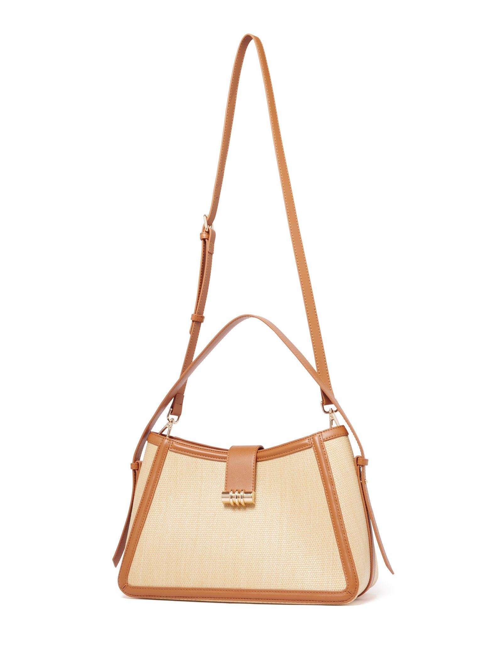 Tia Weave Shoulder Bag
