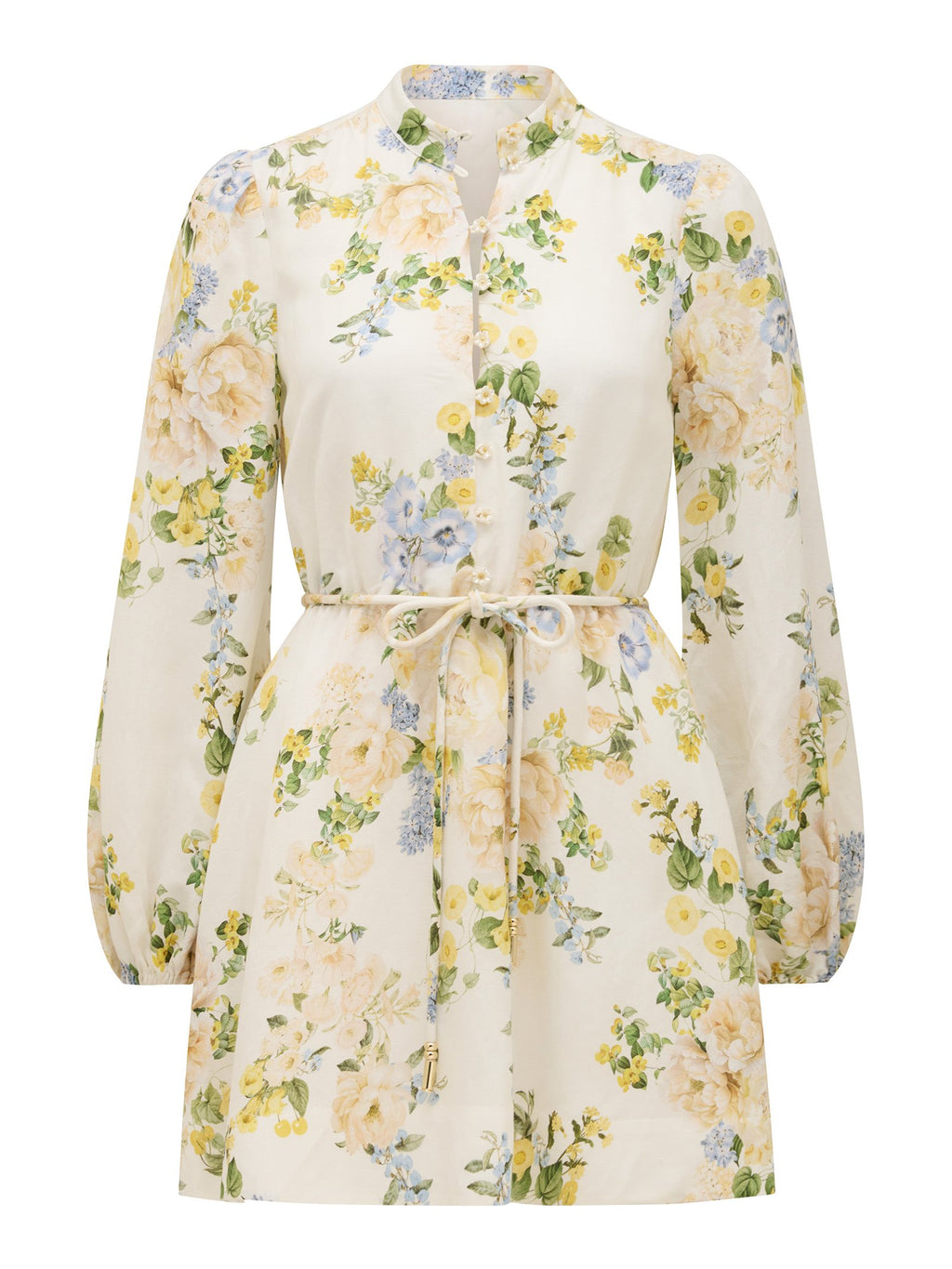  Annalise Fluted Mini Dress