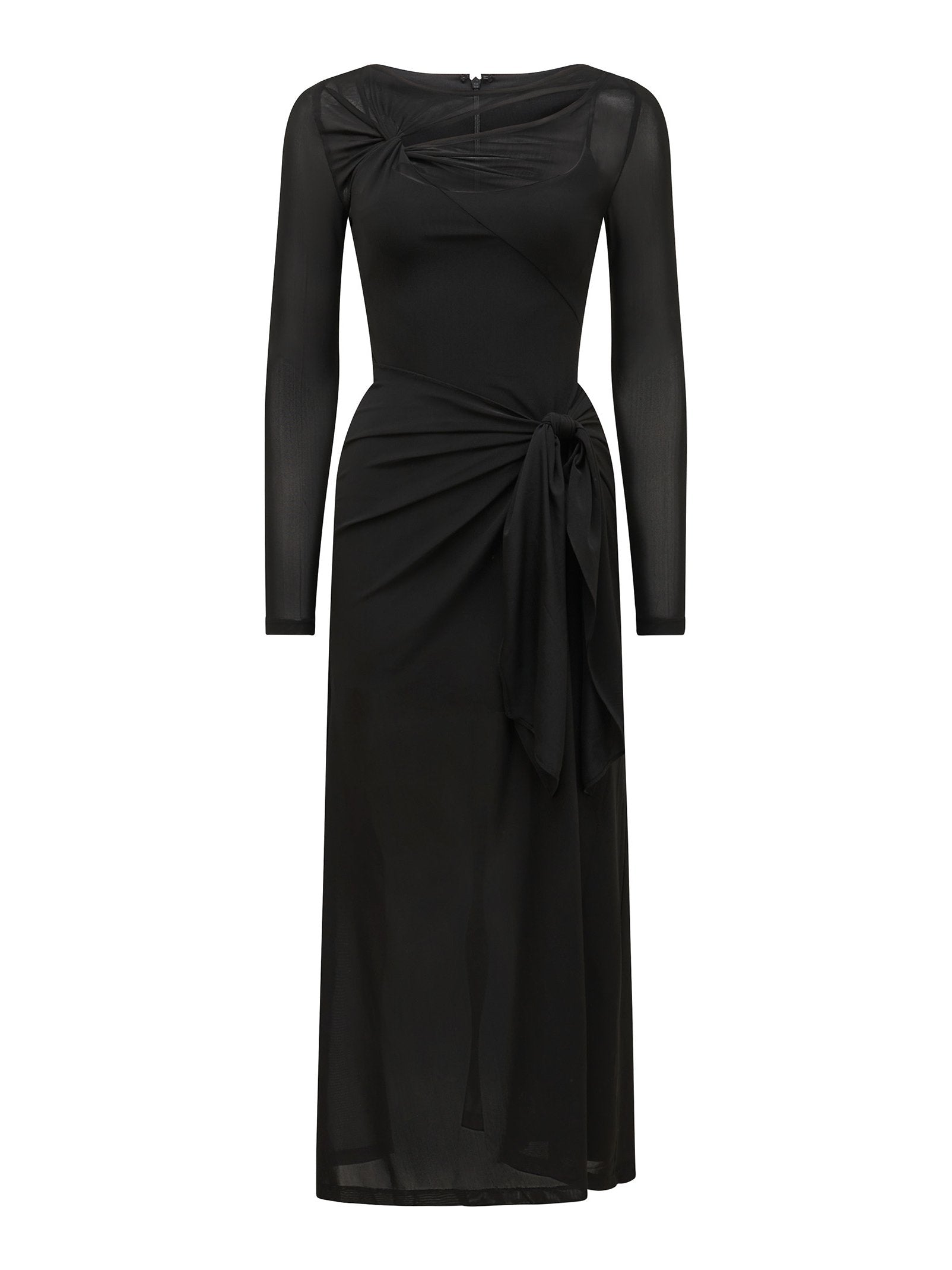  Katia Petite Mesh Twist Maxi Dress