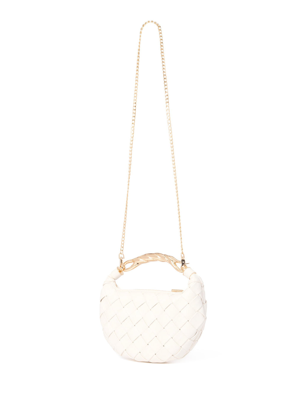  Willa Weave Metal Handle Bag