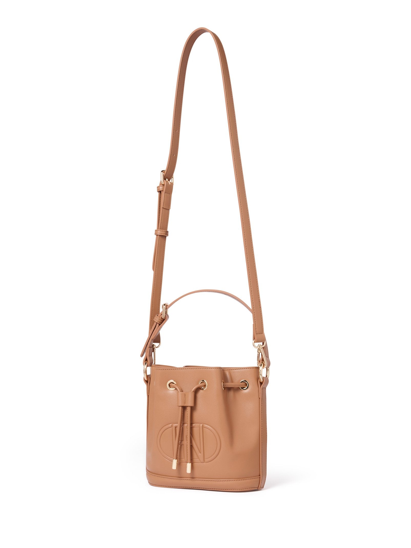  Signature Delany Drawstring Bucket Bag