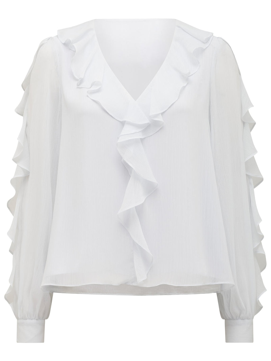 Novi Ruffle Front Blouse