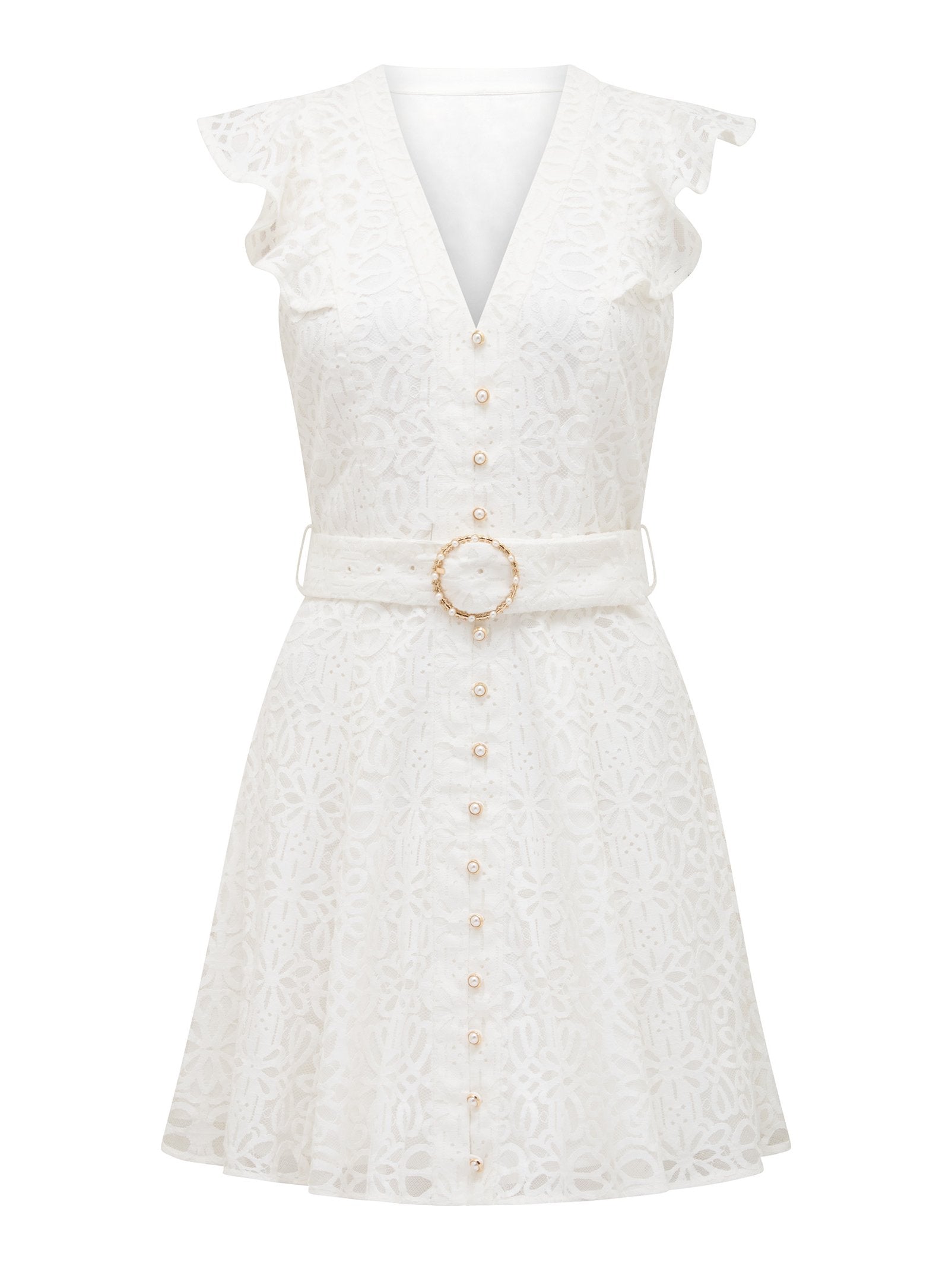  Sinead Petite Lace Mini Dress