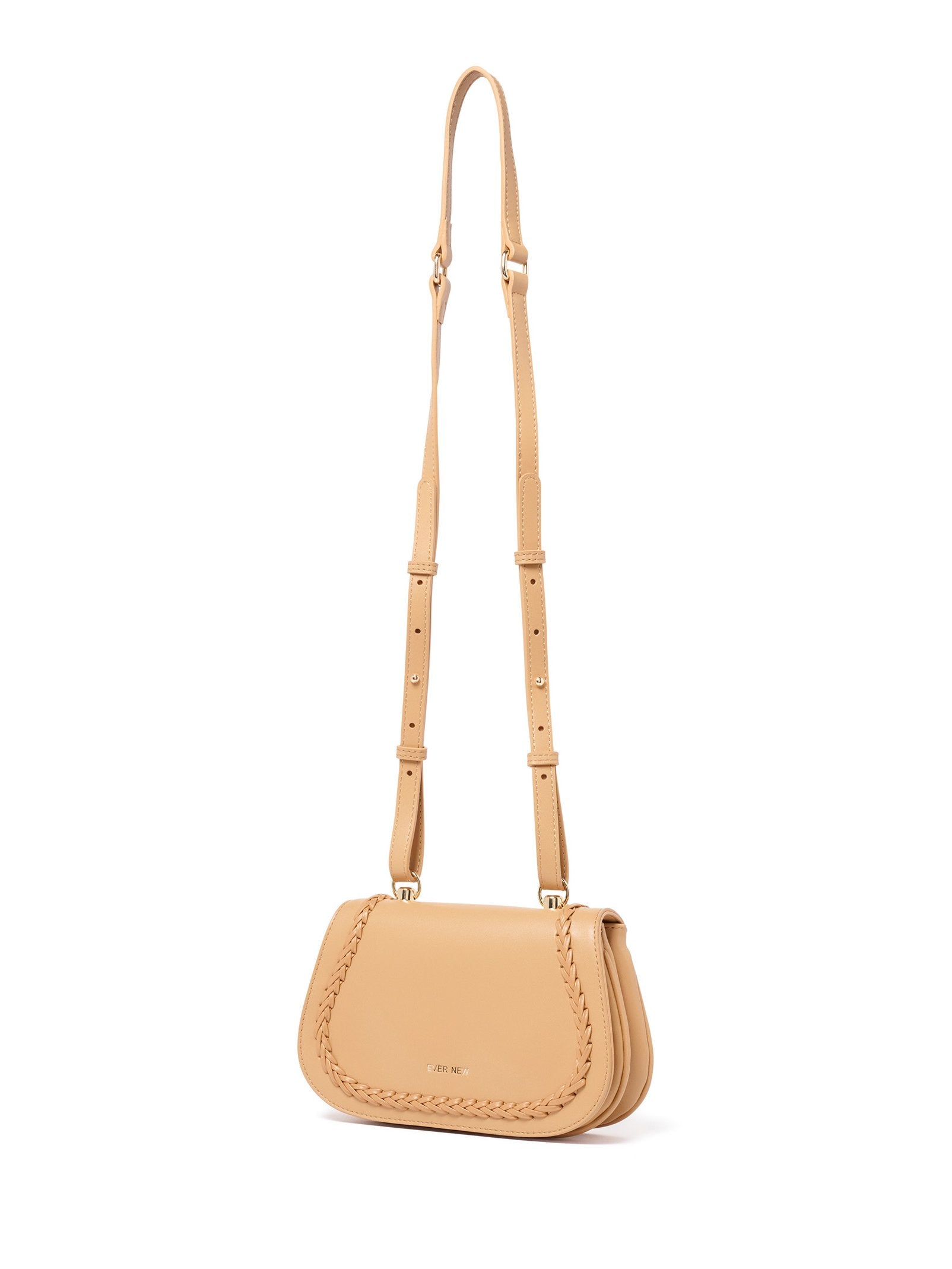 Cass Weave Detail Crossbody Bag