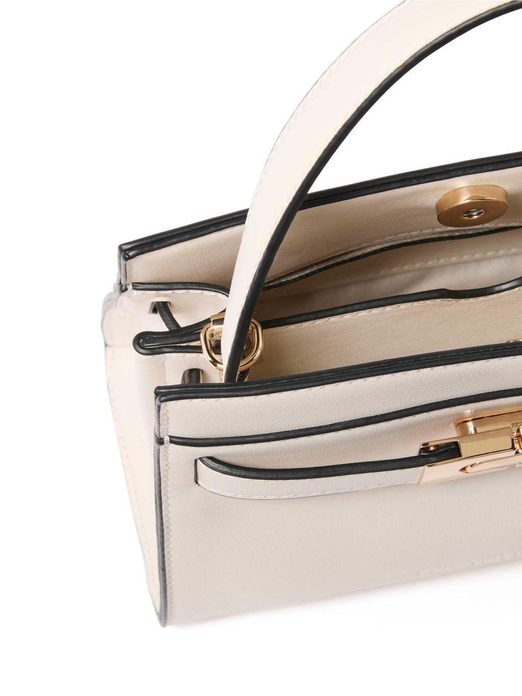 Serin Small Lock Top Handle Bag