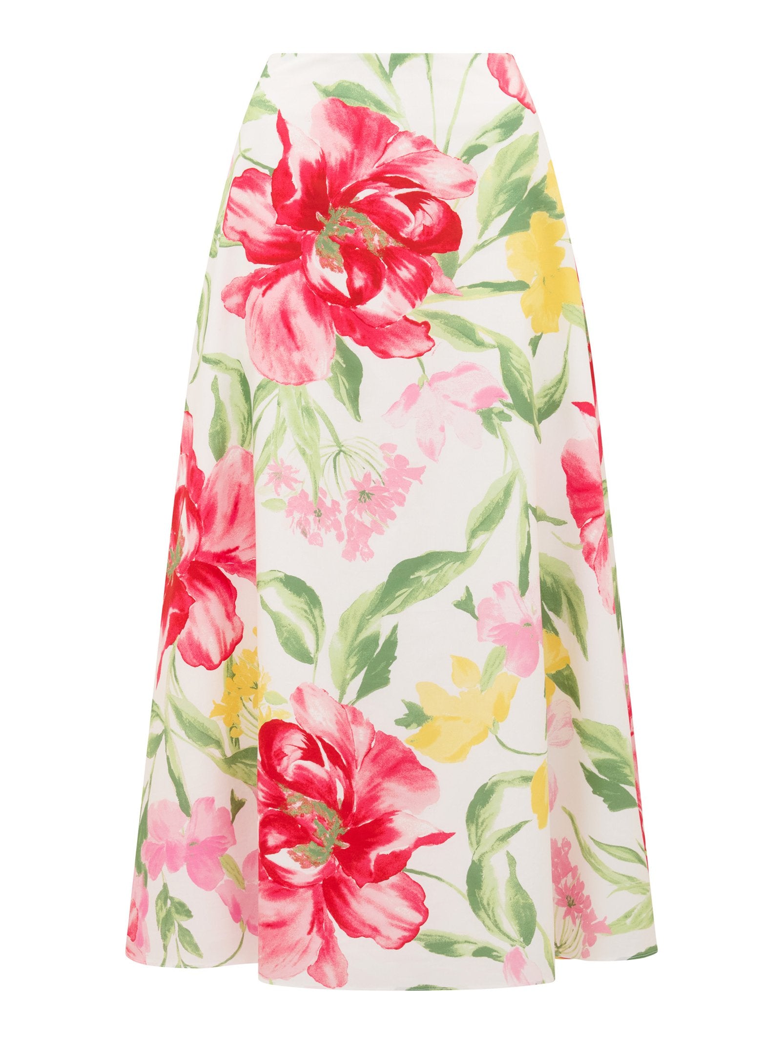  Talia Printed Midi Skirt