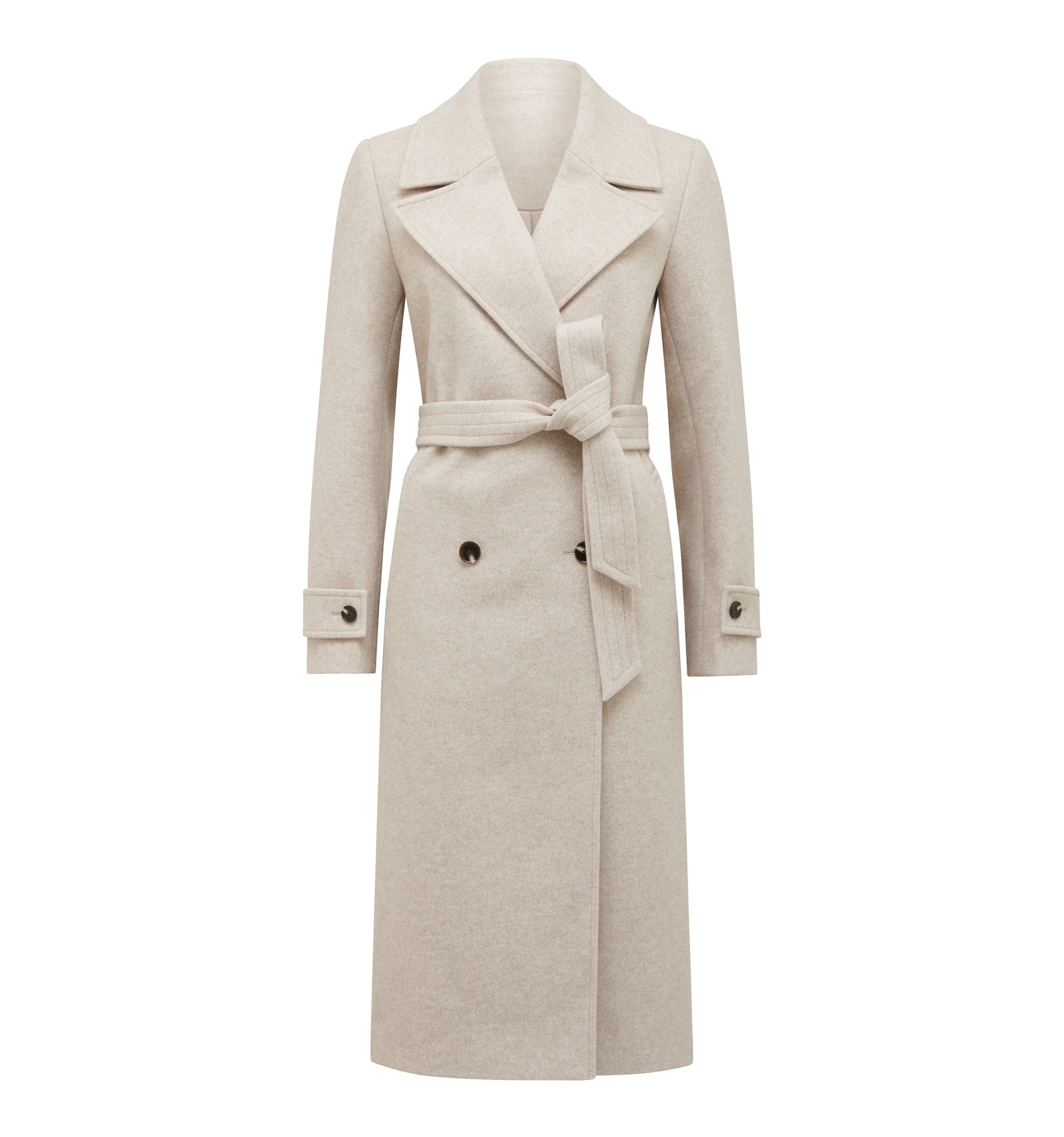 Cara Double Breasted Wrap Coat