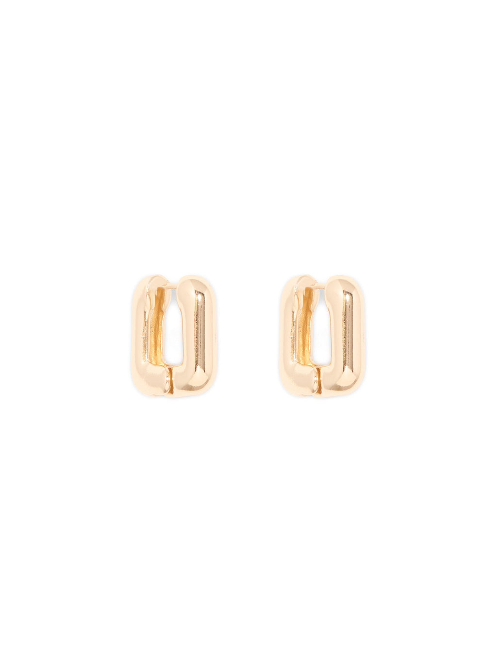 Signature Lila Large Curve Hoop