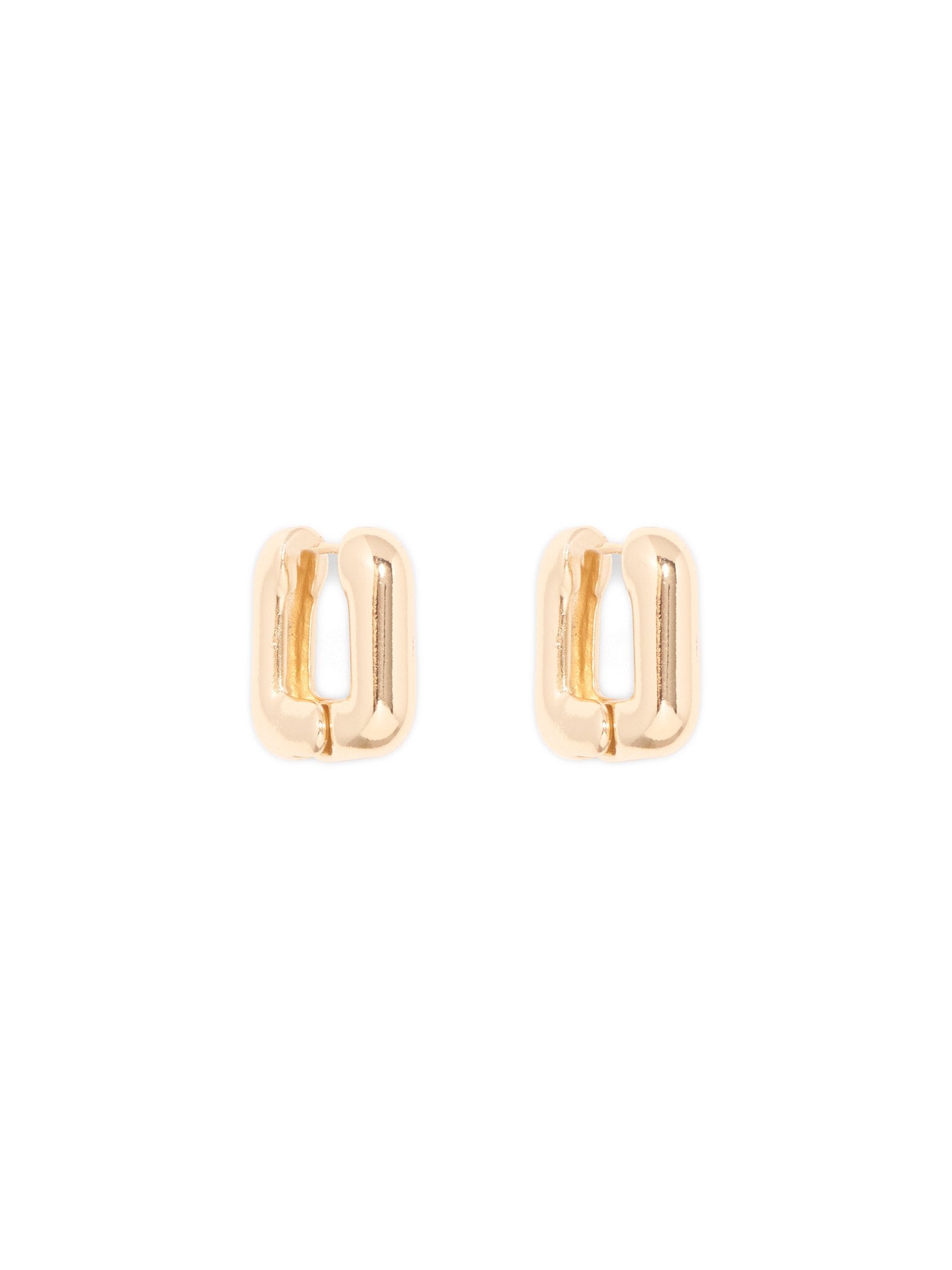 Signature Lila Large Curve Hoop
