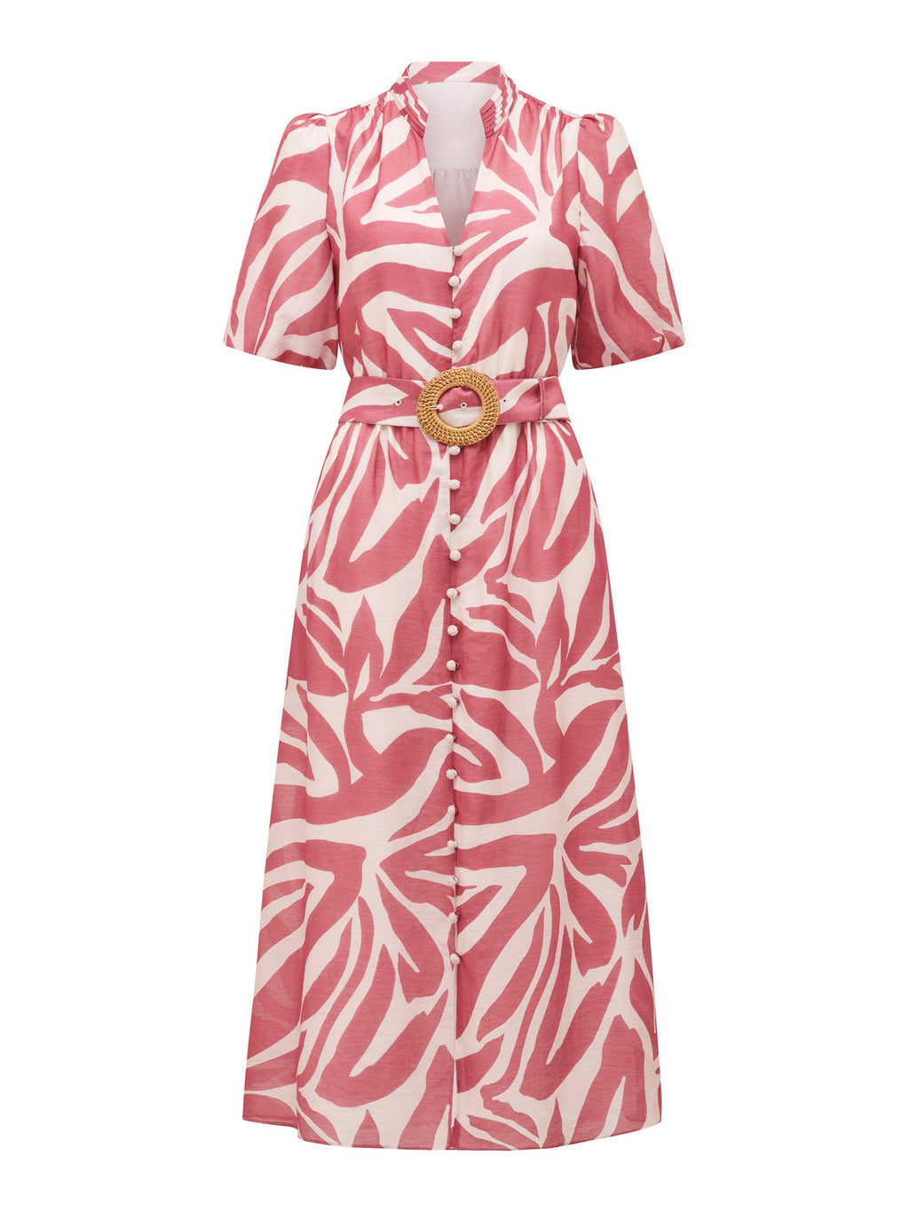  Julianne Short Sleeve Midi Dress