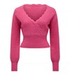 Kylie Stitch Wrap Sweater