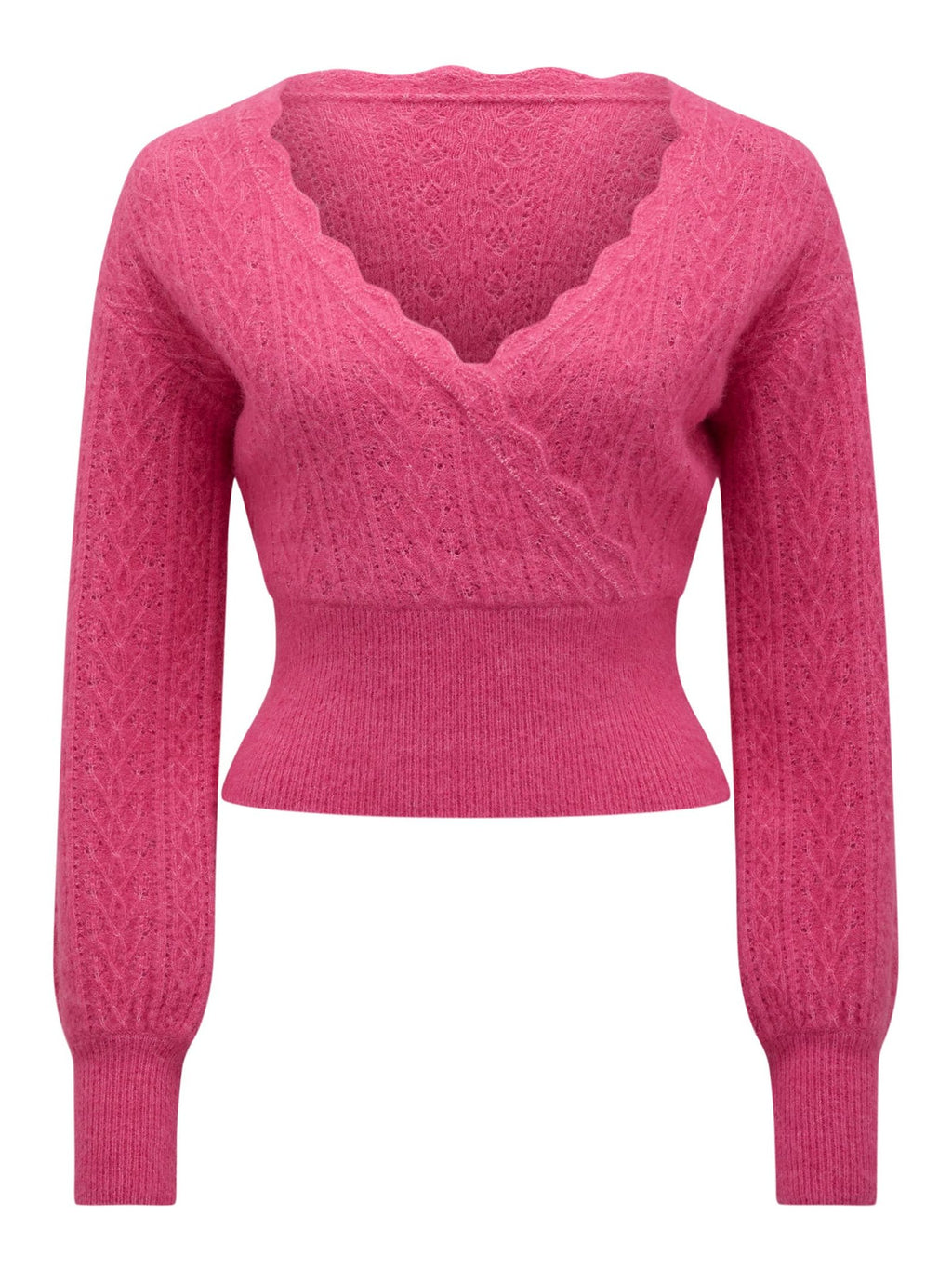 Kylie Stitch Wrap Sweater